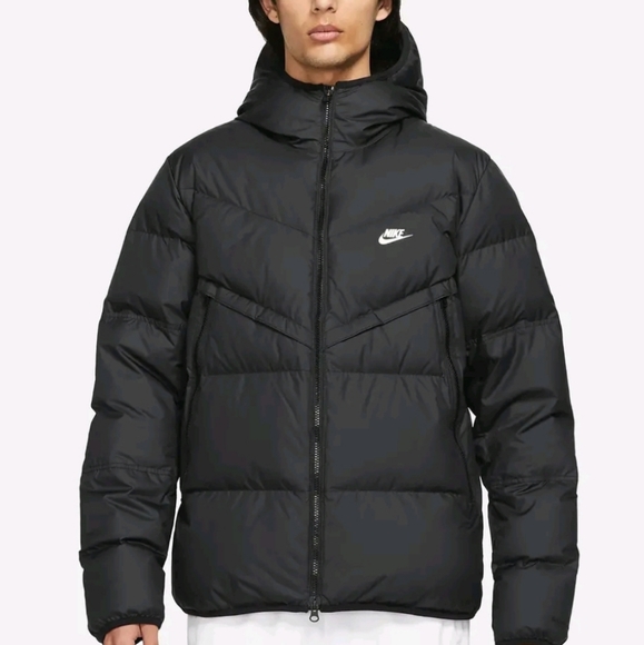 Nike Other - Nike Sportswear Storm-Fit Down Puffer Hooded Jacket Black DD6795-010